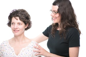 Katie Fittipaldi works with an Alexander Technique student